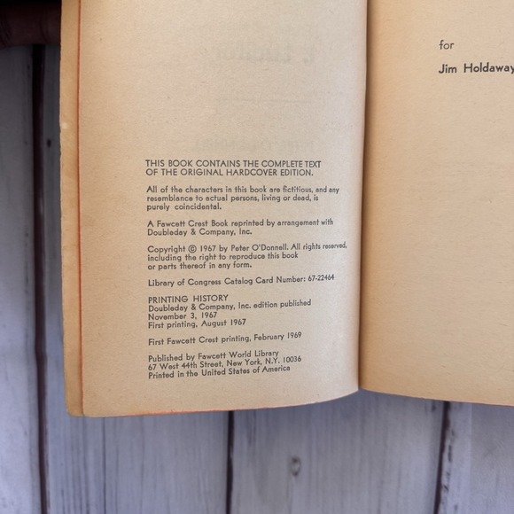 I, Lucifer (Soft cover)O'Donnell, PeterPublished by Fawcett Crest T1234,‎ 1969 - Picture 5 of 5